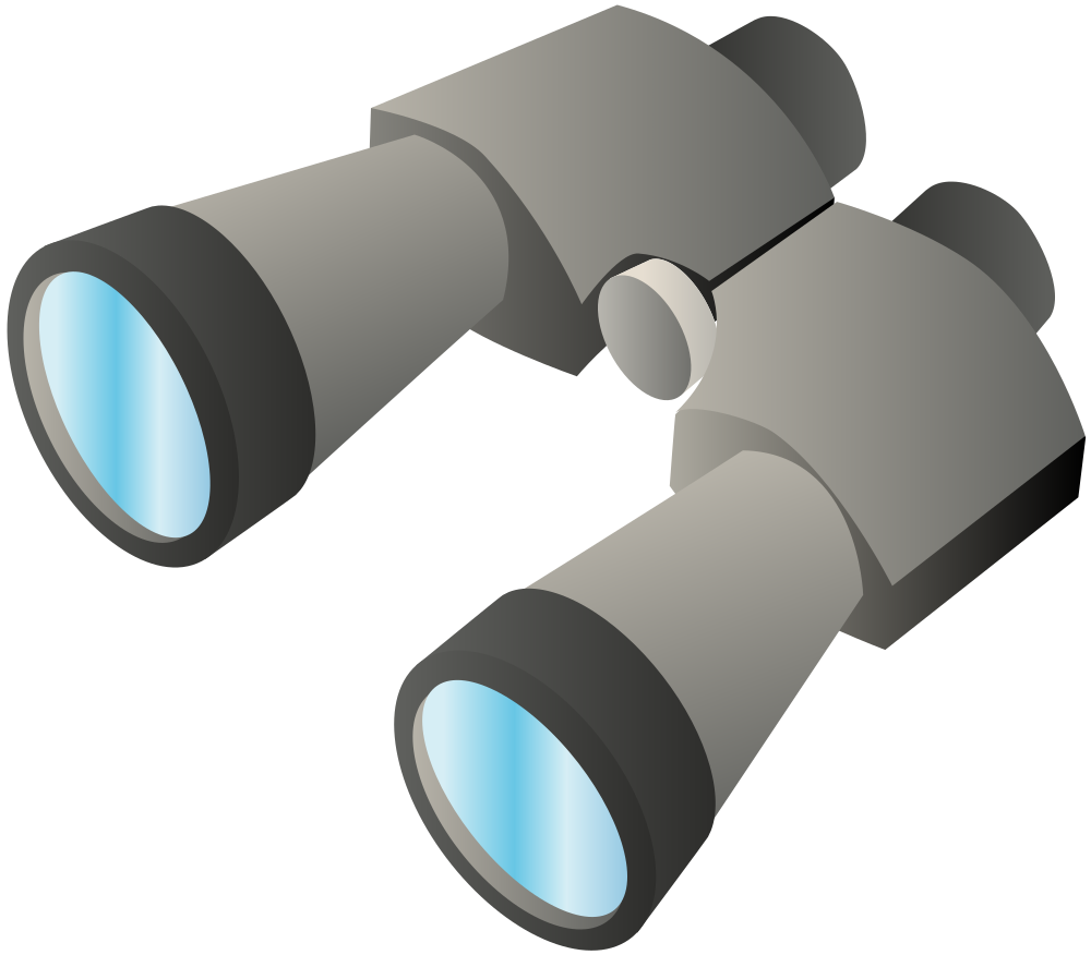 OnlineLabels Clip Art Binoculars (2)